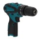 Cordless Electric Screwdriver LED Rechargeable Drill For 10.8V Makita BL1013 BL1014 Battery