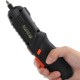 DC3.6V 1300mAh Mini Electric Screwdriver Drill Lithium Cordless Power Screw Driver Tool With Drill Bits