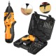 DCTOOLS 45 In 1 Non-slip Electric Drill Cordless Screwdriver Foldable with US Charger DCTOOLS 45 In 1 Non-slip Electric Drill Cordless Screwdriver Foldable with US Charger