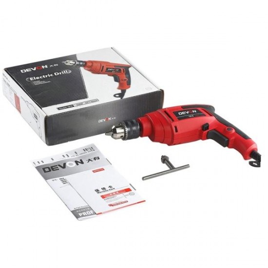 550W 220V 13mm Multifunctional Electric Screwdriver Variable Speed Reversible Hand Drill