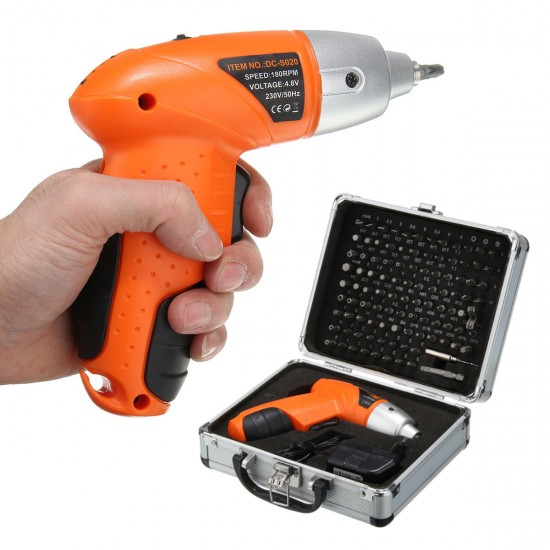 4.8V 104 in1 Electric Screwdriver Maintenance Screwdriver Set Fixing Tool kit