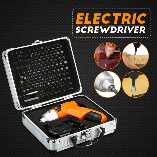 4.8V 104 in1 Electric Screwdriver Maintenance Screwdriver Set Fixing Tool kit 4.8V 104 in1 Electric Screwdriver Maintenance Screwdriver Set Fixing Tool kit