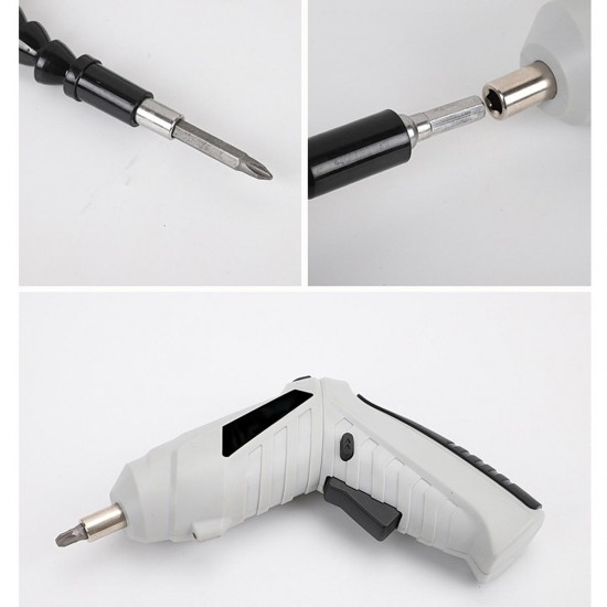Mini Cordless Electric Screwdriver Set USB Rechargeable Drill Driver With Work Light Mini Cordless Electric Screwdriver Set USB Rechargeable Drill Driver With Work Light