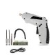 Mini Cordless Electric Screwdriver Set USB Rechargeable Drill Driver With Work Light Mini Cordless Electric Screwdriver Set USB Rechargeable Drill Driver With Work Light