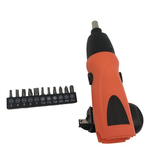 Probale Dry Battery Electric Screwdriver Cordless Mini Drill Household Repair Tool Kit with Bits