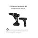 21V Cordless Electric Screwdrivers Driver Power Lithium Rechargeable Screwdriver 21V Cordless Electric Screwdrivers Driver Power Lithium Rechargeable Screwdriver