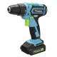 3 in 1 12V Rechargable Impact Drill Cordless Electric Screwdriver Drill with Bits