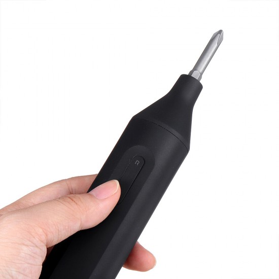 Electric/Manual Screwdriver 1500mAh Portable Rechargeable Integrated Screw Driver W/6 S2 Screw Bits