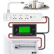 AT3010 AC50~320V 100A 3KKW Phone App AC Meters Digital Voltage Meters indicator Power Energy Meter Voltmeter Ammeter Current Amps Volt Wattmeter Tester AT3010 AC50~320V 100A 3KKW Phone App AC Meters Digital Voltage Meters indicator Power Energy Meter Voltmeter Ammeter Current Amps Volt Wattmeter Tester