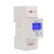 DDS015 Backlights Single Phase Energy Meter 5-80A 230V 50Hz Wattmeter Power Consumption Watt Electronic Energy Meter With Reset Function DDS015 Backlights Single Phase Energy Meter 5-80A 230V 50Hz Wattmeter Power Consumption Watt Electronic Energy Meter With Reset Function