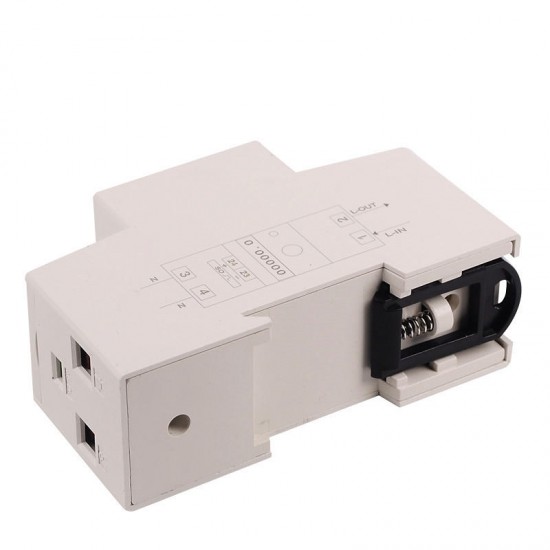 DDS015 Backlights Single Phase Energy Meter 5-80A 230V 50Hz Wattmeter Power Consumption Watt Electronic Energy Meter With Reset Function DDS015 Backlights Single Phase Energy Meter 5-80A 230V 50Hz Wattmeter Power Consumption Watt Electronic Energy Meter With Reset Function