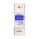 DDS015 Backlights Single Phase Energy Meter 5-80A 230V 50Hz Wattmeter Power Consumption Watt Electronic Energy Meter With Reset Function DDS015 Backlights Single Phase Energy Meter 5-80A 230V 50Hz Wattmeter Power Consumption Watt Electronic Energy Meter With Reset Function