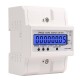 DDS024 3 Phase 4 Wire Energy Meter 380V AC 50Hz LCD Backlight Display Electronic Watt Power Consumption Energy Meter Wattmeter DDS024 3 Phase 4 Wire Energy Meter 380V AC 50Hz LCD Backlight Display Electronic Watt Power Consumption Energy Meter Wattmeter