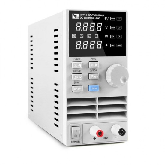 IT8211 Professional Digital Control DC Electronic Loads Single Channel Electronic Loads 60V 30A 150W Instrumentation