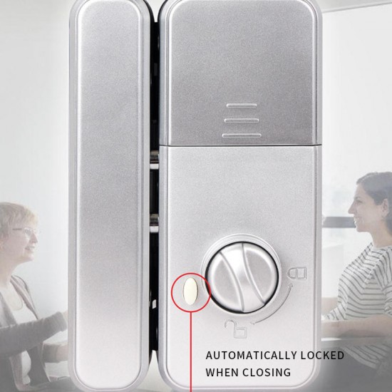 Intelligent Keyless Glass Fingerprint Door Lock with Remote Control App Password Intelligent Keyless Glass Fingerprint Door Lock with Remote Control App Password