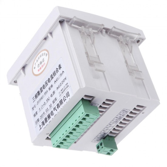 JY194E 3P Three-phase Multifunction Energy Meter Current Voltage 480V 55Hz LCD Display Energy Meter JY194E 3P Three-phase Multifunction Energy Meter Current Voltage 480V 55Hz LCD Display Energy Meter