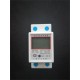 LCD Digital Display Power Consumption Meter Single Phase Energy Meter Watt Wattmeter kWh 230V AC 50Hz Electric Din Rail LCD Digital Display Power Consumption Meter Single Phase Energy Meter Watt Wattmeter kWh 230V AC 50Hz Electric Din Rail