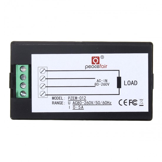 Multifunctional AC LCD Digital Voltage Current Tester KWh Watt Panel Battery Meter Gauge Multifunctional AC LCD Digital Voltage Current Tester KWh Watt Panel Battery Meter Gauge