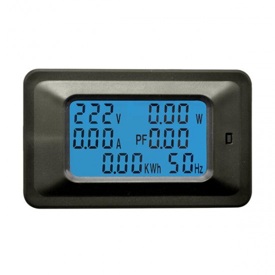 P06S-100A AC 110-250V Electric Energy Meter Household Multi-function Meter Digital Display Voltage and Current Meter Power Monitor