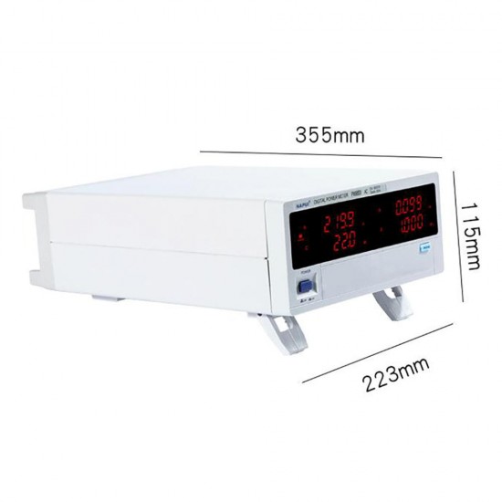 PM9800 AC Voltage Current Power Factor & Digital Power Meter Tester Dynamometer Electrical Parameter Tester PM9800 AC Voltage Current Power Factor & Digital Power Meter Tester Dynamometer Electrical Parameter Tester