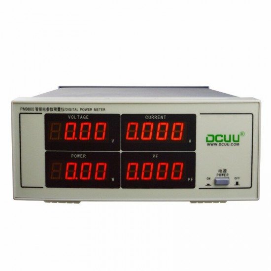 PM9800 AC Voltage Current Power Factor & Digital Power Meter Tester & Dynamometer & Electrical Parameter Tester