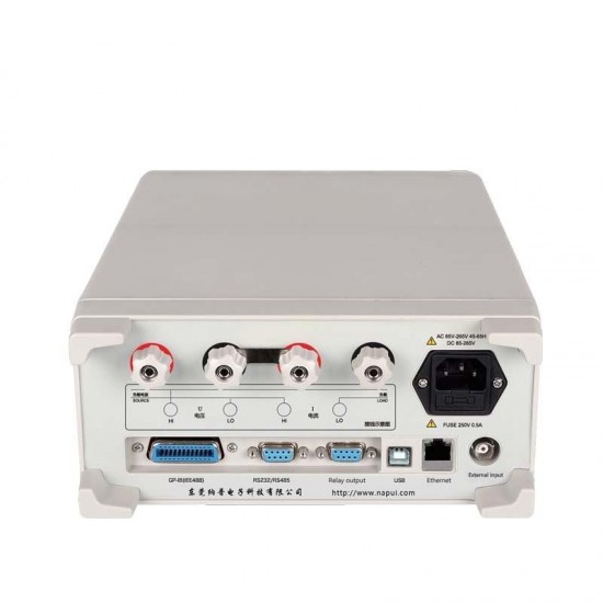 PM9805 Bench TRMS AC Voltage Current Power Factor & Power Meter Analyzer Alarm Function RS232 Communication
