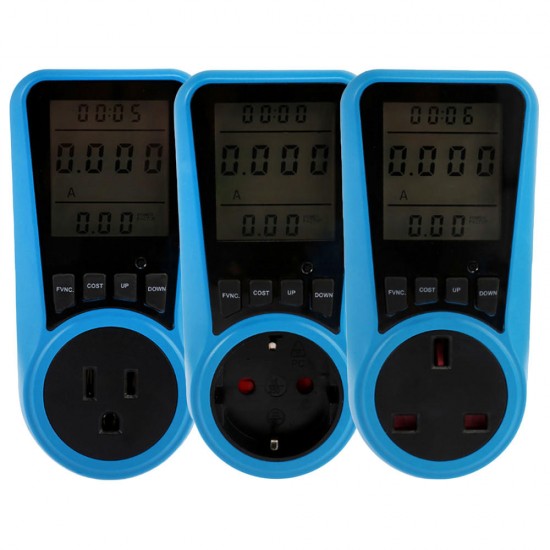 PMB05 Digital Power Energy Meter AC230V 50Hz/AC120V 60Hz Electricity Analyzer Monitor Energy Meter Wattmeter Power Consumption Watt Energy Meter