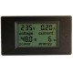 021 4 in 1 LCD Voltage Current Active Power Energy Meter Blue Backlight Panel Voltmeter Ammeter KWH Meter 0-20A 80-260V 50/60HZ