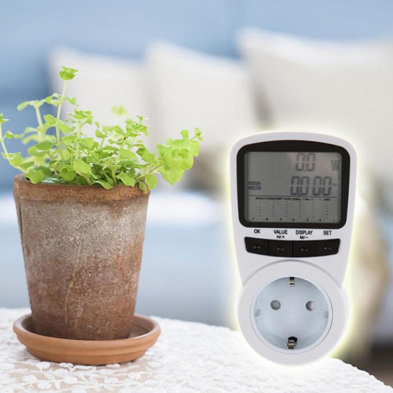 TS-1500 Professional Digital LCD Electric Power Energy Meter Voltage Wattage Current Monitor EU/US/UK Plug TS-1500 Professional Digital LCD Electric Power Energy Meter Voltage Wattage Current Monitor EU/US/UK Plug