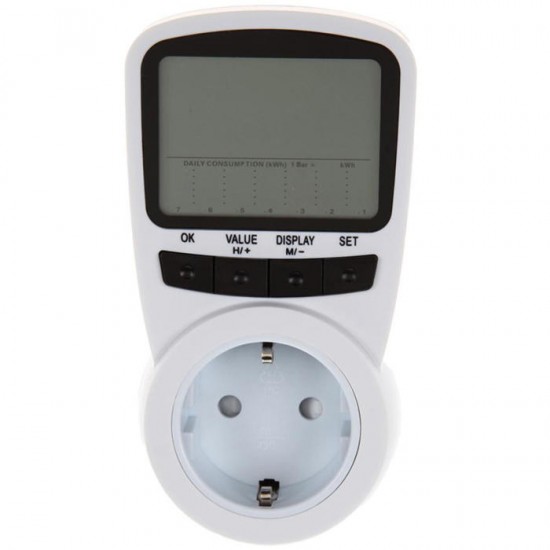 TS-1500 Professional Digital LCD Electric Power Energy Meter Voltage Wattage Current Monitor EU/US/UK Plug TS-1500 Professional Digital LCD Electric Power Energy Meter Voltage Wattage Current Monitor EU/US/UK Plug