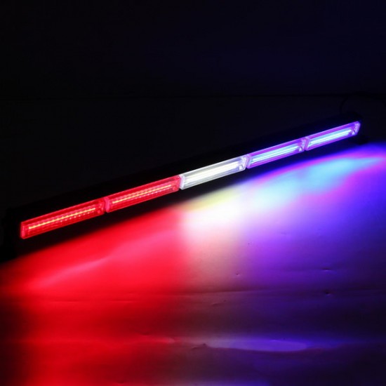 12 Mode 60W Magnetic LED Car Off Road Emergency Flashing Light Bar