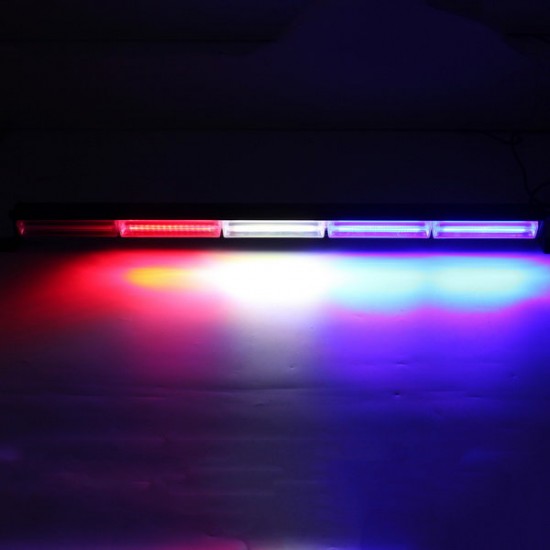 12 Mode 60W Magnetic LED Car Off Road Emergency Flashing Light Bar