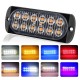 12LED Amber Car Emergency Flashing Light vehicle Strobe Flash Warning Lamp 6500K 12/24V 36W 18 Kind Flashing Model 12LED Amber Car Emergency Flashing Light vehicle Strobe Flash Warning Lamp 6500K 12/24V 36W 18 Kind Flashing Model