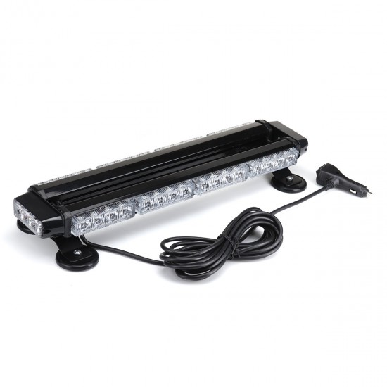 12V 20inch 38LED Car Roof Double Side Emergency Strobe Flash Light Lamp Bar White and Amber For Car Truck Boat 12V 20inch 38LED Car Roof Double Side Emergency Strobe Flash Light Lamp Bar White and Amber For Car Truck Boat