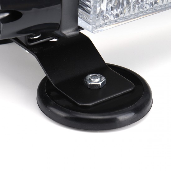 12V 20inch 38LED Car Roof Double Side Emergency Strobe Flash Light Lamp Bar White and Amber For Car Truck Boat 12V 20inch 38LED Car Roof Double Side Emergency Strobe Flash Light Lamp Bar White and Amber For Car Truck Boat