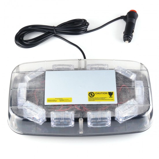 12V-24V 30 LED Mini Amber Flashing Emergency Light Bar Strobe Rotating Beacon Warning Lamp 12V-24V 30 LED Mini Amber Flashing Emergency Light Bar Strobe Rotating Beacon Warning Lamp
