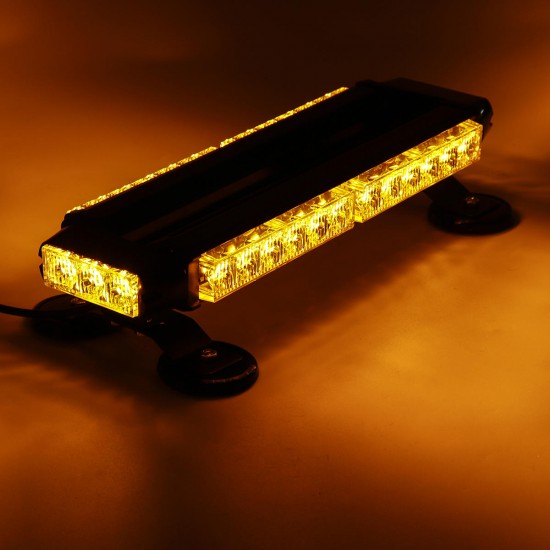 12V 30W Car LED Roof Strobe Light Bar Emergency Signal Warning Flash Amber Magnetic 7 Modes Universal 12V 30W Car LED Roof Strobe Light Bar Emergency Signal Warning Flash Amber Magnetic 7 Modes Universal
