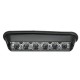 12V Red &White 6LED Emergency Warning Strobe Flashing Light Bar For Car SUV 12V Red &White 6LED Emergency Warning Strobe Flashing Light Bar For Car SUV