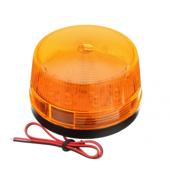 12W 15 LED Car Warning Flash Lamp Emergency Vehicle Strobe Rotating Beacon Lights Yellow 12W 15 LED Car Warning Flash Lamp Emergency Vehicle Strobe Rotating Beacon Lights Yellow