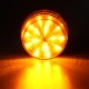 12W 15 LED Car Warning Flash Lamp Emergency Vehicle Strobe Rotating Beacon Lights Yellow