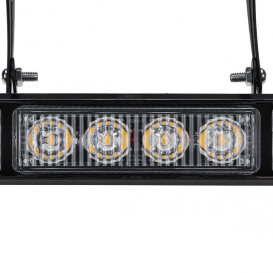 17 Inch 32 LED Car Roof Windshield Emergency Hazard Warning Flash Strobe Light Bar Lamp with suction cup Amber & White 17 Inch 32 LED Car Roof Windshield Emergency Hazard Warning Flash Strobe Light Bar Lamp with suction cup Amber & White