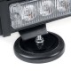17.6Inch 32LED 96W Magnetic Car Roof Top Emergency Warning Light Bar Strobe Lamp Amber Beacon Waterproof