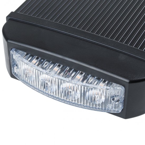 17.6Inch 32LED 96W Magnetic Car Roof Top Emergency Warning Light Bar Strobe Lamp Amber Beacon Waterproof