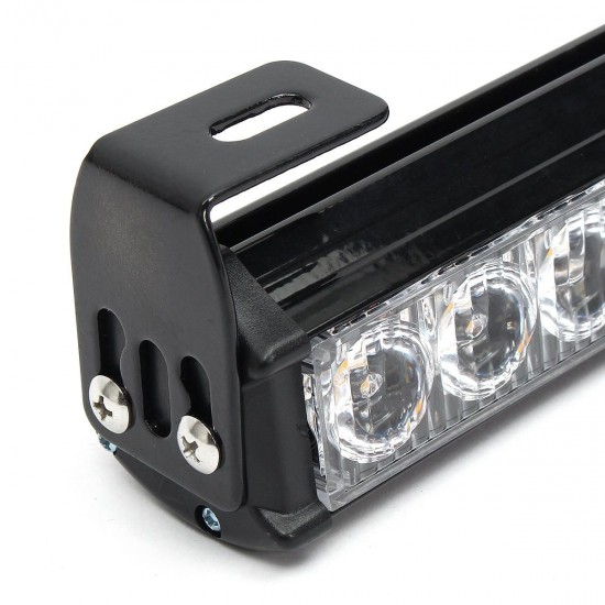 18Inch 16LED Emergency Traffic Advisor Flash Strobe Light Bar Warning Lamp White+Amber Color with Switch 18Inch 16LED Emergency Traffic Advisor Flash Strobe Light Bar Warning Lamp White+Amber Color with Switch