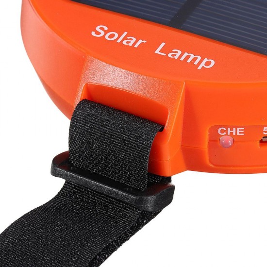 1W SMD LED Outdoor IP65 Waterproof Solar Work Light Camping Emergency Lantern Floodlight Flashlight with Magic Tape