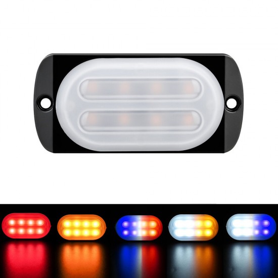 24W 12-24V 8LEDs Strobe Light Lamp Truck Light Guide Car Side Light RV 24W 12-24V 8LEDs Strobe Light Lamp Truck Light Guide Car Side Light RV