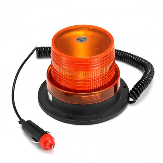 24W Amber LED Rotary Emergency Light Flash Stobe Beacon Warning Lamp for Car Truck 24W Amber LED Rotary Emergency Light Flash Stobe Beacon Warning Lamp for Car Truck