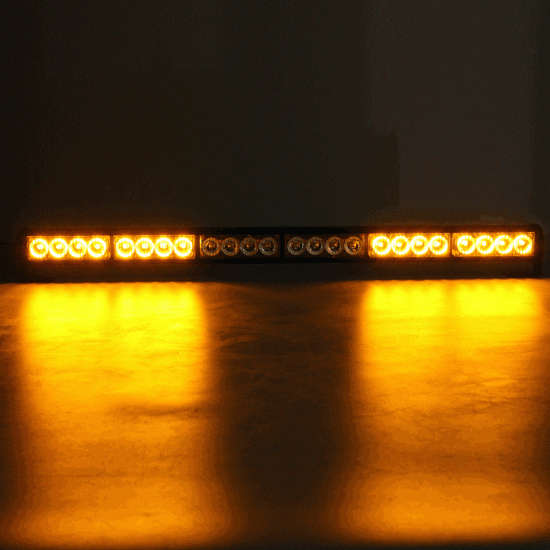 27 Inch 24W LED Emergency Flashing Light Bar Traffic Flash Strobe Lamp Yellow+White with Switch for 12V Car Truck 27 Inch 24W LED Emergency Flashing Light Bar Traffic Flash Strobe Lamp Yellow+White with Switch for 12V Car Truck