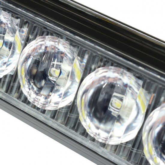 27 Inch 24W LED Emergency Flashing Light Bar Traffic Flash Strobe Lamp Yellow+White with Switch for 12V Car Truck 27 Inch 24W LED Emergency Flashing Light Bar Traffic Flash Strobe Lamp Yellow+White with Switch for 12V Car Truck