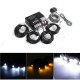 4 LED Bulbs Hide Away Emergency Hazard Warning Flash Strobe Light Kit 80W 12V Universal 4 LED Bulbs Hide Away Emergency Hazard Warning Flash Strobe Light Kit 80W 12V Universal